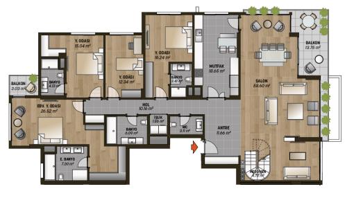 6.51 Duplex - Penthouse